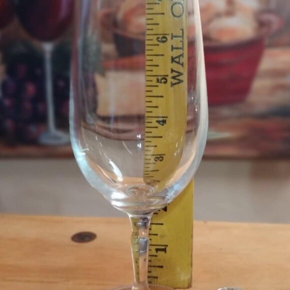 Set of 7 Czech Fine Crystal Stemware Glasses By Bohemia Crystalex - Picture 6 of 6